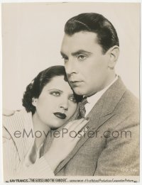 4j1513 GOOSE & THE GANDER 7.25x9.5 still 1935 romantic c/u of worried Kay Francis & George Brent!