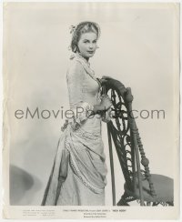 4j1524 HIGH NOON 8.25x10 still 1952 great portrait of beautiful Grace Kelly by wicker chair!