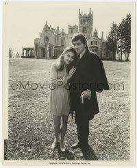 4j1527 HOUSE OF DARK SHADOWS 8.25x10 still 1970 Jonathan Frid as Barnabas & Kathryn Leigh Scott!