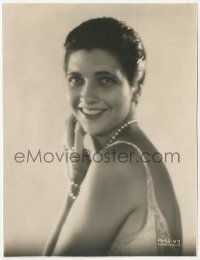 4j1543 KAY FRANCIS 7.25x9.5 still 1929 glamorous portrait of the sexy leading lady wearing pearls!