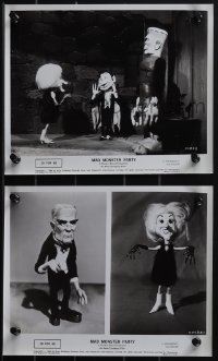 4j1429 MAD MONSTER PARTY 2 8x10 stills 1968 great images of some character models!