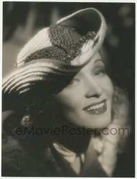 4j1569 MARLENE DIETRICH 7.75x10.25 still 1937 super close smiling portrait by Eugene Robert Richee!