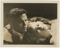 4j1605 POSTMAN ALWAYS RINGS TWICE 8x10.25 still 1946 c/u of sexy Lana Turner & John Garfield!