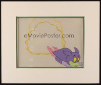 4j0217 NEW ADVENTURES OF BATMAN matted animation cel 1977 cartoon superhero image of Bat-Mite!