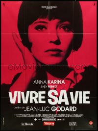 4j0199 MY LIFE TO LIVE French 1p R2011 Jean-Luc Godard's Vivre sa Vie, sexy Anna Karina!