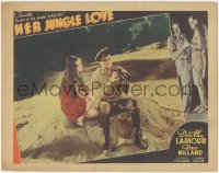 4j0778 HER JUNGLE LOVE Other Company LC 1938 sexy tropical Dorothy Lamour in sarong by Ray Milland!