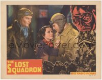 4j0785 LOST SQUADRON LC 1932 great c/u of Joel McCrea, Dorothy Jodan & Richard Dix, very rare!