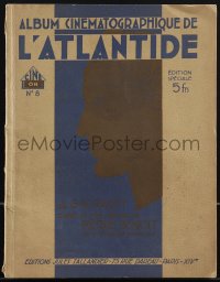 4j0242 L'ATLANTIDE French souvenir program book 1933 G.W. Pabst fantasy, Brigitte Helm, ultra rare!