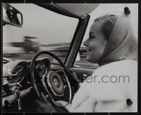 4j1424 HONOR BLACKMAN 2 from 7.75x9.5 to 8x10 stills 1960s exiting TWA airplane and driving car!