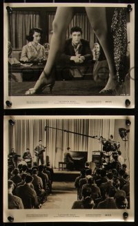 4j1358 JAILHOUSE ROCK 8 8x10 stills R1960 great images of Elvis Presley, first dramatic singing role!