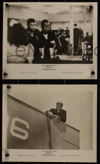 4j1396 NEGRO SAILOR 4 8x10 stills 1945 great images of African American Joel Fluellen in the Navy!