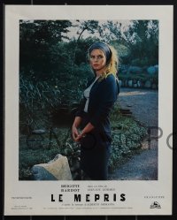 4j0248 LE MEPRIS set of 16 French LCs 1964 Godard's Le Mepris, sexiest blonde Brigitte Bardot!