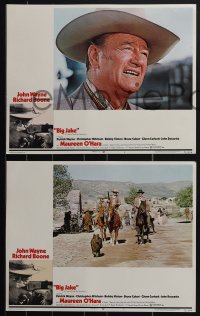 4j0656 BIG JAKE 8 LCs 1971 Richard Boone wanted gold but John Wayne gave him lead instead!