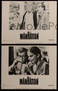 4j0634 MANHATTAN 8 LCs 1979 classic Woody Allen, Meryl Streep & Diane Keaton, Mariel Hemingway!