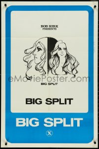 4k0720 BIG SPLIT 23x35 1sh 1976 Bob Kirk, Spring Finley, Gabriel, very sexy art, ultra rare!