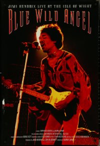 4k0730 BLUE WILD ANGEL 1sh 2002 Jimi Hendrix live at the Isle Of Wight, rock 'n' roll!