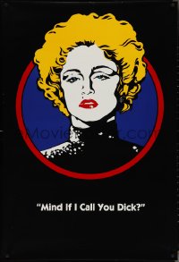 4k0762 DICK TRACY teaser 1sh 1990 Disney, great artwork of Madonna as Breathless Mahoney!