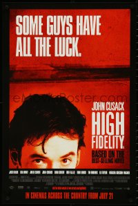 4k0371 HIGH FIDELITY advance English double crown 2000 John Cusack, Jack Black, Lisa Bonet, Robbins!