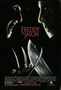 4k0781 FREDDY VS JASON advance DS 1sh 2003 cool image of horror icons, ultimate battle!