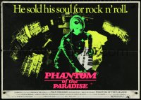 4k0354 PHANTOM OF THE PARADISE German 1975 Brian De Palma, sold his soul for rock n' roll!