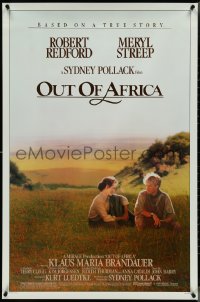 4k0881 OUT OF AFRICA 1sh 1985 Robert Redford & Meryl Streep, directed by Sydney Pollack!