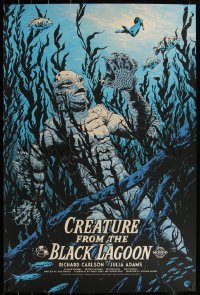 4k0452 CREATURE FROM THE BLACK LAGOON #114/125 24x36 art print 2020 Mondo, Dombrowski, variant ed.!