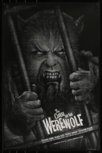 4k0454 CURSE OF THE WEREWOLF signed #2/30 24x36 art print 2021 by Elvisdead, Hammer, regular!