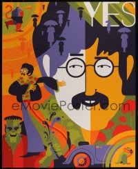 4k0484 YELLOW SUBMARINE #58/200 set of four 24x30 art prints 2013 Whalen, Beatles, standard edition!