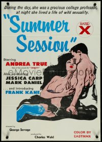 4k0958 SUMMER SESSION 20x28 1980 teacher Andrea True lived a life of wild sexuality at night!