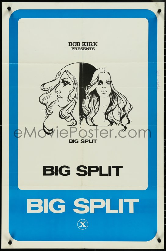 EMoviePoster.com: 4k0720 BIG SPLIT 23x35 1sh 1976 Bob Kirk, Spring ...