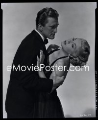 4m0451 BAD & THE BEAUTIFUL 4 camera original 8x10 negatives 1953 Kirk Douglas & sexy Lana Turner!