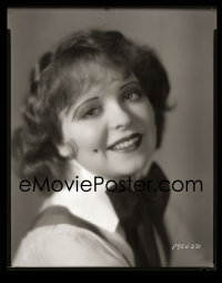 4m0376 CLARA BOW camera original 8x10 negative 1920s great smiling portrait at Paramount Pictures!