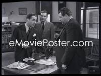 4m0378 CRIME SCHOOL camera original 8x10 negative 1938 Humphrey Bogart challenges corruption!