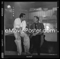 4m0335 DR. NO camera original 2.25x2.25 negative 1962 Sean Connery & author Ian Fleming on set!