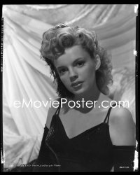 4m0408 JUDY GARLAND camera original 8x10 negative 1943 in sexy dress from Presenting Lily Mars!