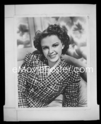 4m0517 JUDY GARLAND 5 studio 4x5 negatives 1940s-1950s great candid portraits + one of daughter Liza!