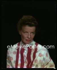 4m0409 KATHARINE HEPBURN camera original color 8x10 negative 1960s portrait of the legendary star!