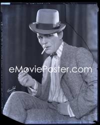 4m0428 OUTSIDE THE LAW camera original 8x10 negative 1920 Lon Chaney lighting cigarette by Freulich!