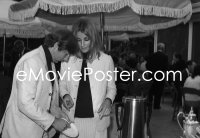 4m0313 SHARON TATE/ROMAN POLANSKI 8 camera original 35mm negatives 1960s at party for Jean Renoir!