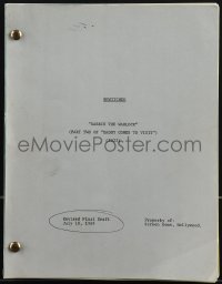 4m0104 BEWITCHED TV revised final draft script July 10, 1969, teleplay of Darrin the Warlock!