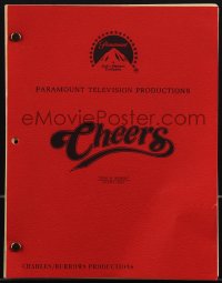 4m0112 CHEERS TV revised final draft script July 8, 1982, screenplay by Earl Pomerantz, Sam's Women!