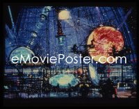 4m0219 BLACK HOLE 4x5 transparency 1979 Disney sci-fi, cool production art of elaborate scene!