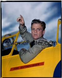 4m0175 CAPTAINS OF THE CLOUDS camera original 8x10 transparency 1942 bare headed James Cagney!