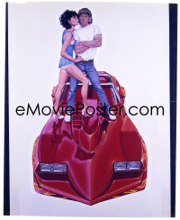 4m0208 CORVETTE SUMMER group of 3 8x10 transparencies 1978 poster art of Mark Hamill & Annie Potts!