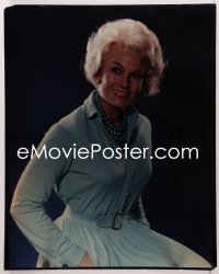 4m0164 KIM NOVAK 16x20 transparency 1960s seated smiling portrait of the pretty leading lady!