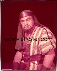 4m0196 TEN COMMANDMENTS 8x10 transparency 1956 great portrait of Edward G. Robinson as Dathan!