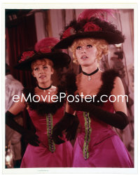 4m0267 VIVA MARIA group of 2 4x5 transparencies 1965 w/ best c/u of Brigitte Bardot & Jeanne Moreau!