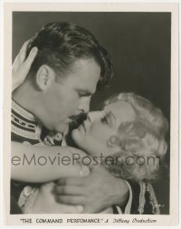 4p1222 COMMAND PERFORMANCE 8x10.25 still 1931 best c/u of Neil Hamilton & sexy Thelma Todd!