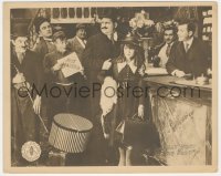 4p1166 PEST 8x10 LC 1917 Oliver Hardy & Charlie Chaplin Tramp imitator Billy West, ultra rare!