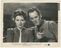 4p1298 LIFEBOAT 8x10.25 still 1943 Alfred Hitchcock, c/u of Tallulah Bankhead & Henry Hull!